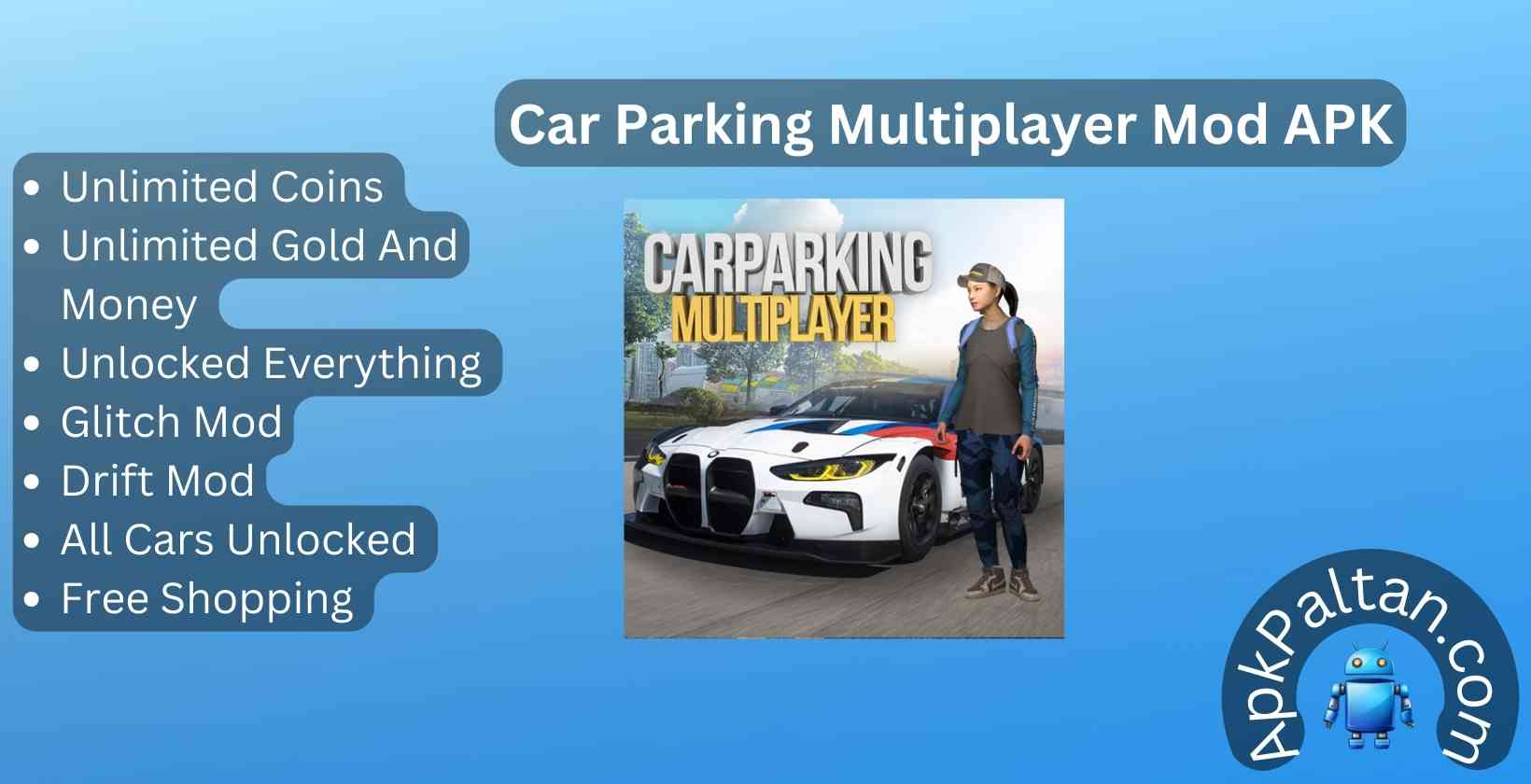 Car Parking Multiplayer Mod APK: Download v4.8.19.4, Unlimited Money, Gold, Fuel, Unlocked Cars, VIP Mod Menu, Free Shopping, and No Damage