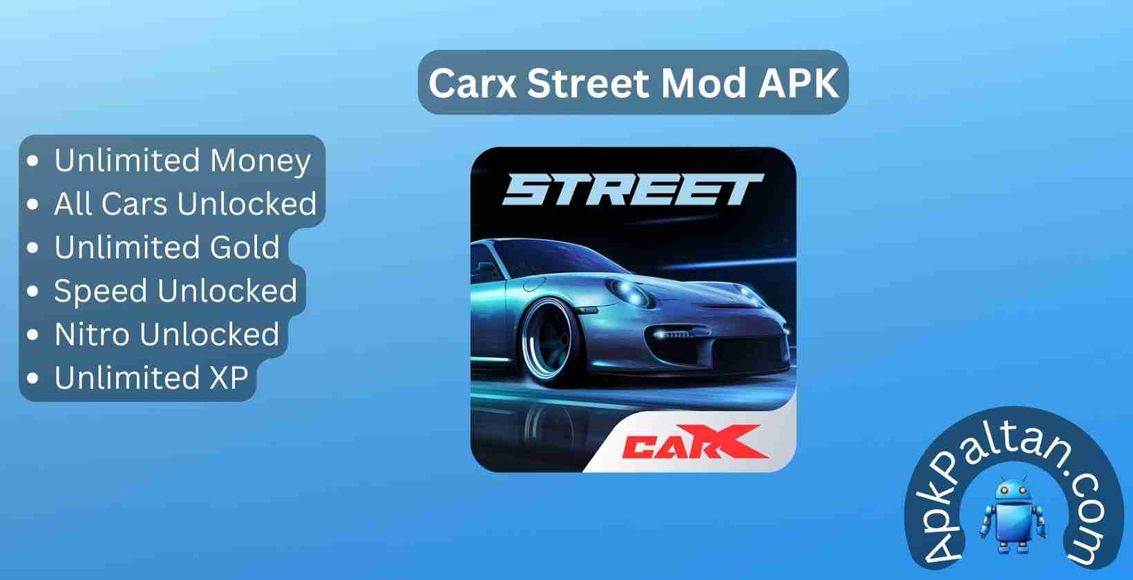 Carx Street Mod Apk: Download v1.3.3, Unlimited Money, and All Cars Unlocked