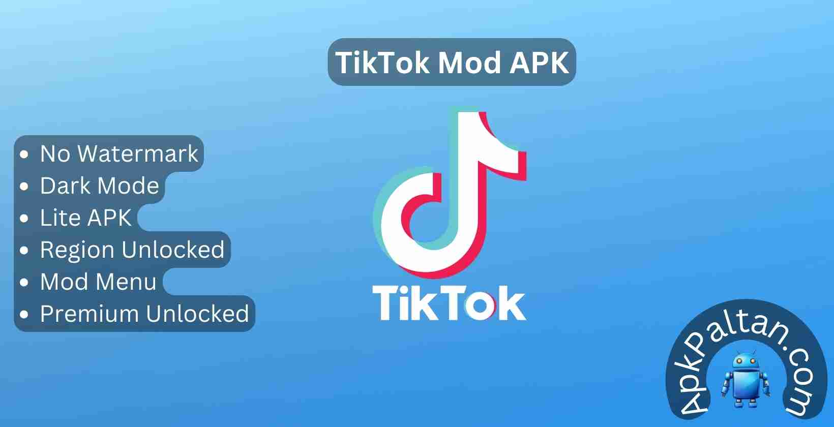 TikTok Mod Apk: Download v35.6.3, No Watermark, Dark Mode, Lite, All Regions, and Premium Unlocked